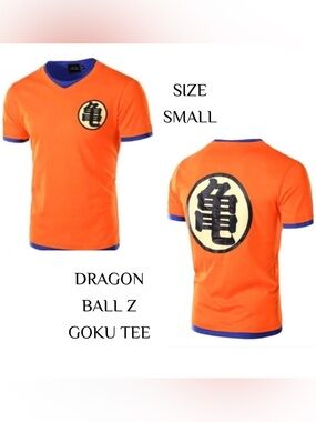 Authentic Dragon Ball Z Goku Tee • Unisex • Size Small • New 😍 Japanese.
